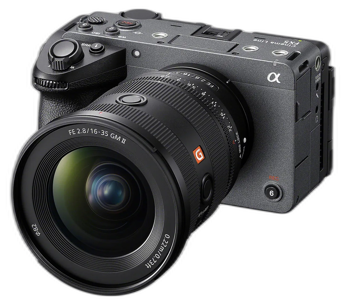 Sony FX5 with the FE 16–35mm F2.8 GM II